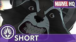 Rocket & Groot Escape! | Marvel's Guardians of the Galaxy: Origin Shorts | Rocket Raccoon Pt. 2