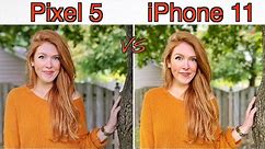 Google Pixel 5 VS iPhone 11 Camera Comparison!