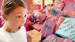 ISABELLE'S 12th BIRTHDAY MORNING OPENING PRESENTS!