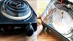 how to repair electric stove at home easy step by step
