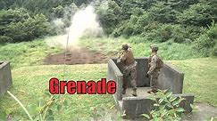 U.S. Marines Train Using M67 Fragmentation Grenades