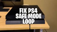 How to FIX PS4 Safe Mode Loop 2021 (EASY TUTORIAL)