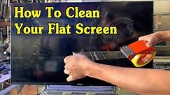 How To Clean a Flat Screen TV LED, 4K | Right Way To Clean A Flat Screen TV