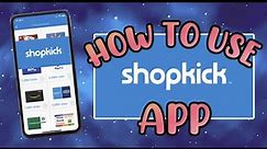 How to Use the Shopkick App || Shopkick Tutorial || Cashback App