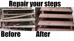 How to repair your porch steps DIY Home Depot materials