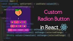 Custom Radio Button In React Js