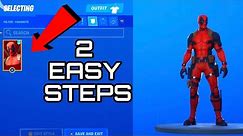 HOW TO GET THE DEAD POOL SKIN WITHOUT BATTLE PASS IN FORTNITE