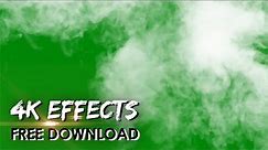 Smoke Green Screen (4K + Free Download)