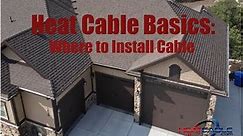 Heat Cable Basics: Where to Install Cable