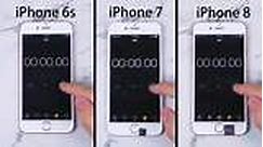 iPhone 6s、7、8速度对比，6s竟比8还要快？
