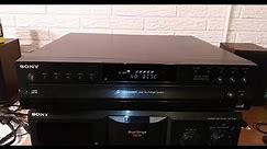 Sony CDP-CE500 5 Disc CD Changer & USB Memory Stick Recorder Demo