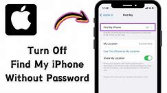 How To Turn Off Find My iPhone Without Password | Turn Off Find My iPhone Without Password
