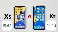 iPhone Xs Vs iPhone XR - SPEED TEST in 2023 (IOS 16.4.1)