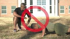 Physical Fitness Test | How to Execute a Proper Push-up