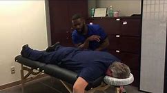 Your Houston Chiropractor Getting Manual Therapy From Joseph For Low Back & Hip Pain