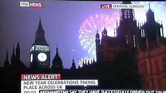 Happy New Year 2011 London Fireworks