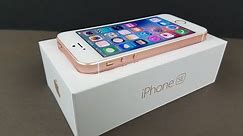 Apple iPhone SE Rose Gold Unboxing & Firstlook
