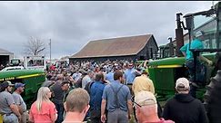 John Deere 4455 and 4960 Tractors Sold for Record Prices Today on Kentucky Farm Auction