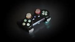 Custom PS3 Controller "black rainbow" by CKS-Design [FULL HD]