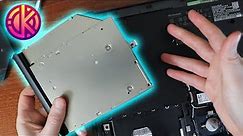 HOW TO INSTALL a DVD drive into an OLD LAPTOP in 2024?