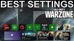 BEST Xbox Series X/S SETTINGS For WARZONE 3 - 120FPS/GRAPHICS