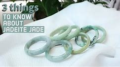3 Things To Know About Jadeite Jade. Color? Durability? Origin?