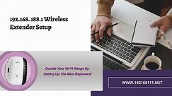 Expand Your Wifi Coverage With 192.168.188.1 Wireless Extender Setup!.mp4