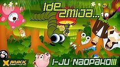 Ide Zmija - i Ju Naopako! (2014) Upside-Down Running Snake | Hit Techno Music Video