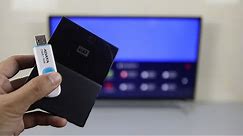 How to Connect External Hard Drive and USB Flash Drive to Toshiba Smart TV