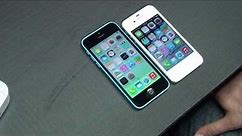Apple iPhone 4S VS Apple iPhone 5C Detailed Review SPEED TEST