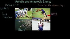 AQA GCSE PE: Aerobic and anaerobic energy