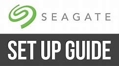 Seagate BackUp Plus How To Install / Set Up External Hard Drive on Mac | Manual | Setup Guide