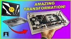 Transform a BROKEN TOSHIBA LAPTOP into a DESKTOP Super Computer (DIY)