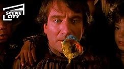 Hook: Imaginary Dinner and Food Fight Scene (Robin Williams)