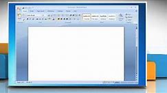 Microsoft® Word 2007: How to turn off or manage installed add-ins on Windows® 7?