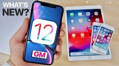 iOS 12 GM Released! What's New & How To Update!
