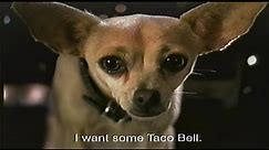 1997 Taco Bell Chihuahua Commercial