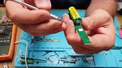 Repair of water damaged Philips sonicare toothbrush motherboard, PCB diagnostics and repair