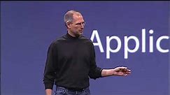Steve Jobs introduces the original iPhone in 2007