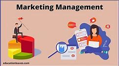 What is Marketing management? | Objectives | Process