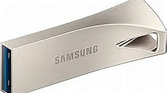 SAMSUNG BAR Plus 256GB - 400MB/s USB 3.1 Flash Drive Champagne Silver (MUF-256BE3/AM)