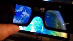 Looking through Active 3D glasses Review