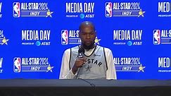 Kevin Durant All-Star Presser