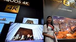 Sharp to sell world’s first 8K TV in October, for about $125,000