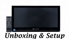 Element 32" 1080p TV (ELDFW322): Unboxing & Setup