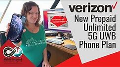 Verizon Prepaid Unlimited 5G Ultra Wideband Smartphone Plan - $75/mo