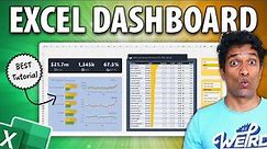 How to make an Interactive & Beautiful Excel Dashboard in 5 Steps