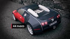 "Bugatti Veyron" - Paper Supercraft