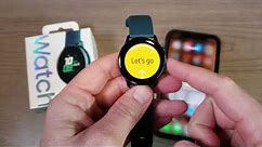 Samsung Galaxy Watch Active: Setup and use with an iPhone