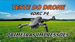 Drone 4DRC Fast F4 Primeiro voo e testes - DRONE BOM E BARATO